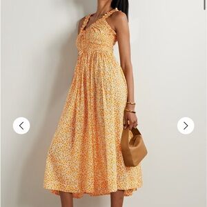 Doen emmaretta floral print maxi dress